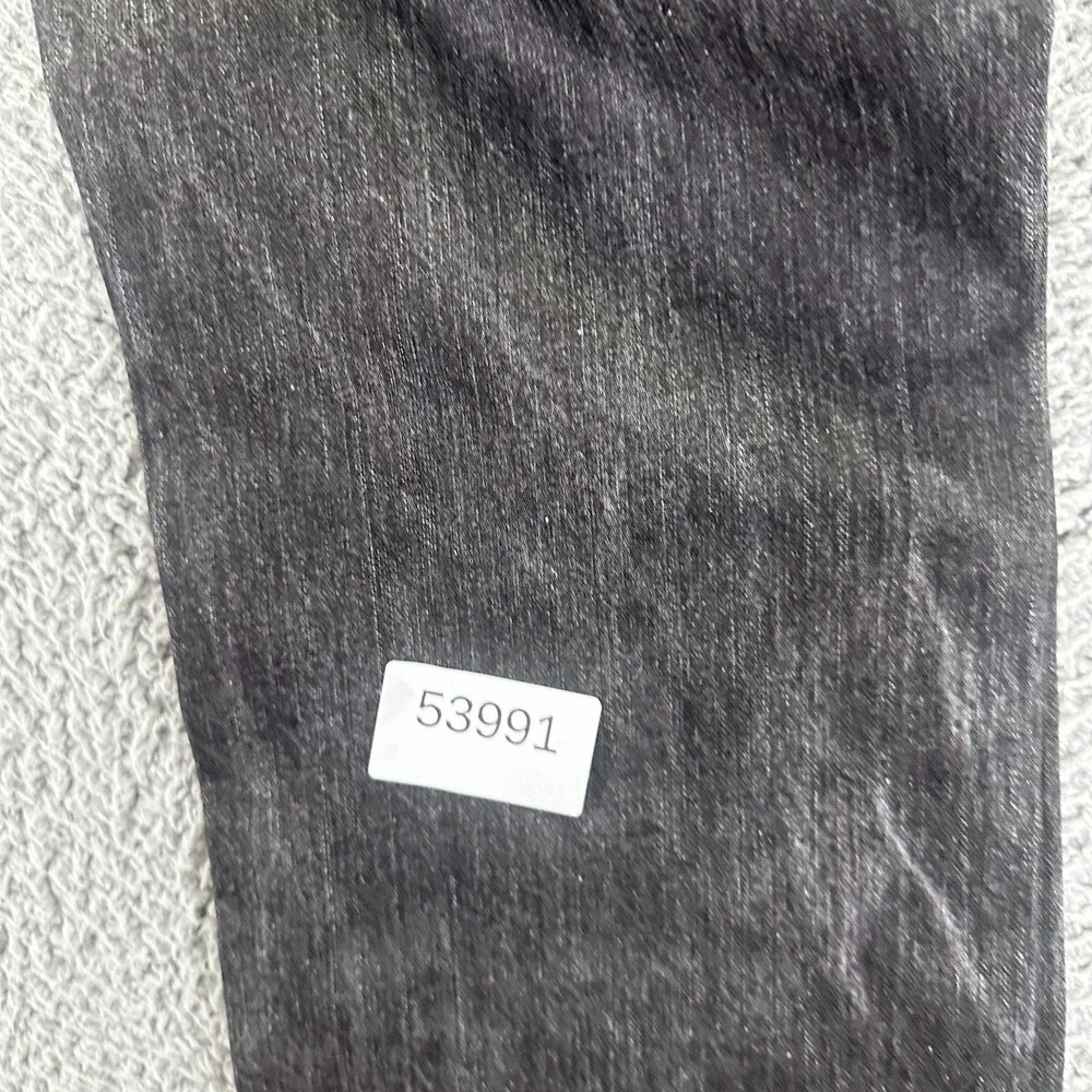 Banana Republic Jeans Mens 34x26 Black Cotton Denim Straight Leg Travel Workwear